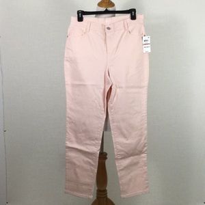 NWT Style&Co pink bliss slim leg jeans!